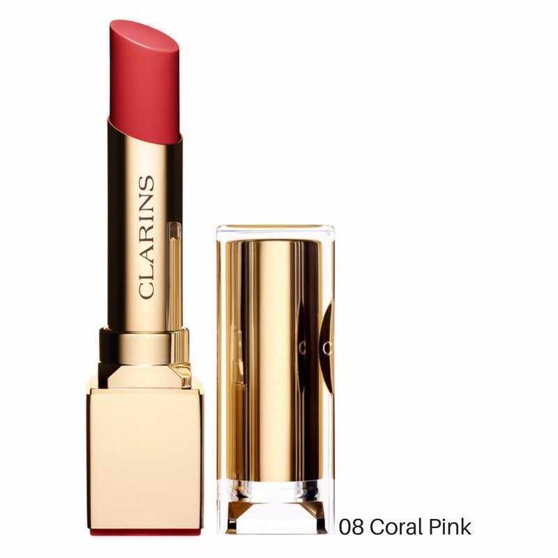 CLARINS ROUGE ECLAT 08 CORAL PINK 3 GR @ 