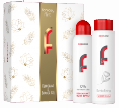 GREEN CODE FANTASY FLIRT ESTUCHE DEO 150 ML + GEL 150 ML REGULAR