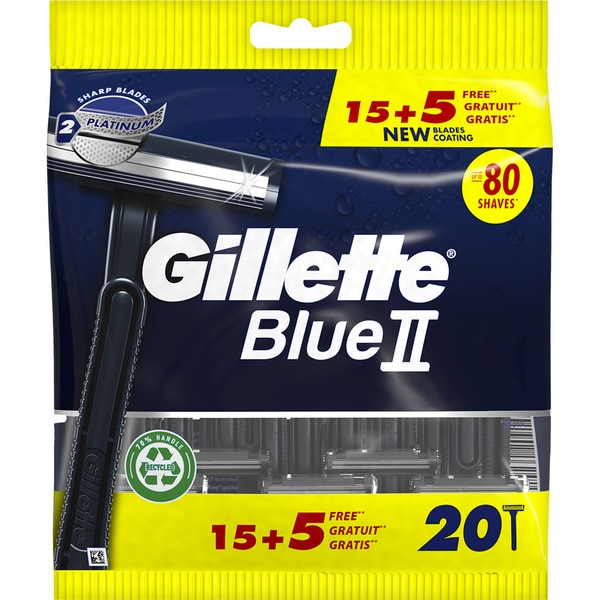 GILLETTE BLUE 2 15+5 UNIDADES REGULAR
