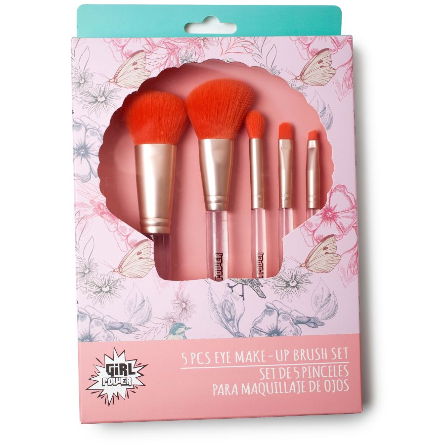 GIRL POWER 5 PCS EYE MAKE-UP BRUSH REGULAR