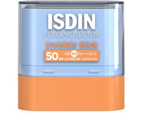 ISDIN FOTOPROTECTOR INVISIBLE STICK SPF 50 10 GRAMOS @