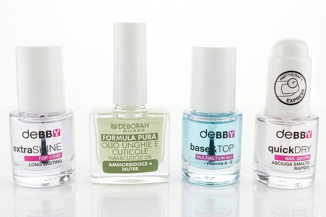 DEBORAH PACK 4 PRODUCTOS CUIDADO UÑAS REGULAR