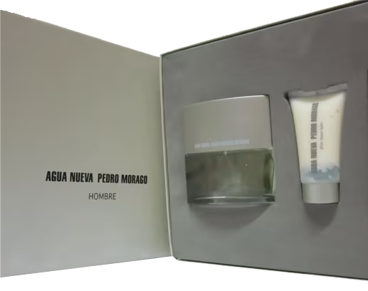SET PEDRO MORAGO AGUA NUEVA MAN EDT 75 ML + BALSAMO AFTER SHAVE 50 ML REGULAR