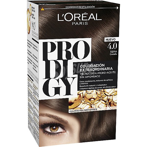 PRODIGY 4.0 SEPIA CASTAÑO TINTE REGULAR